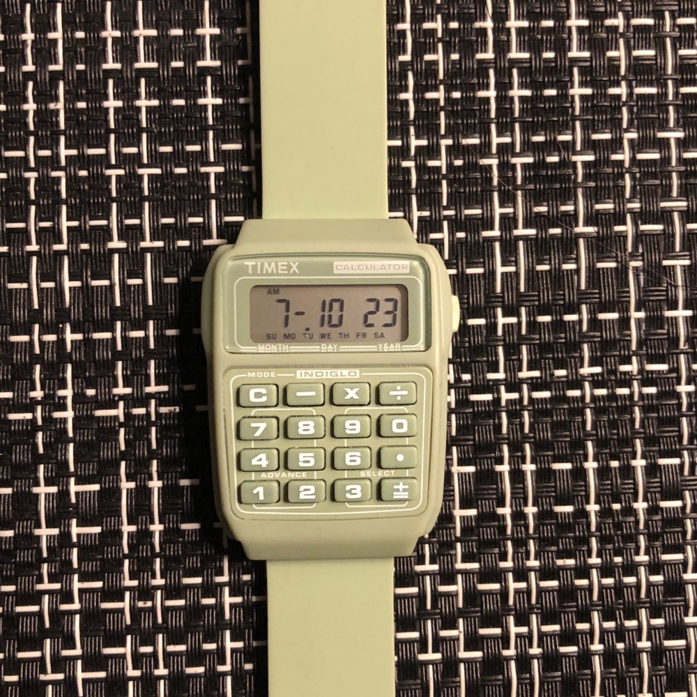 Timex Retro Calculator watch